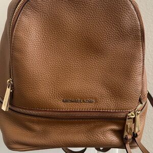 Brown Michael Kors backpack
